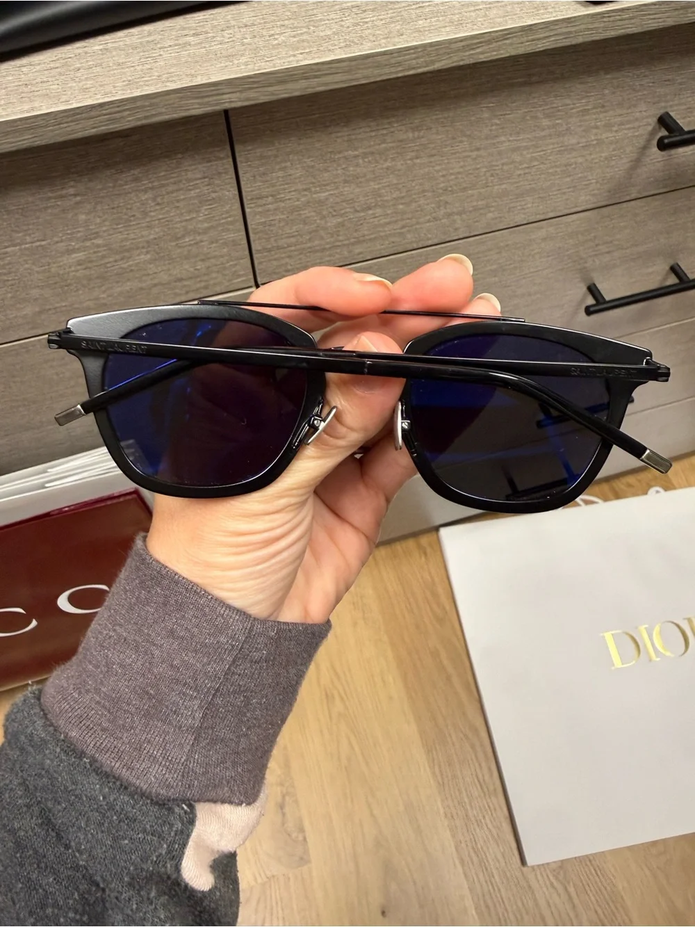 Saint Laurent black sunglasses